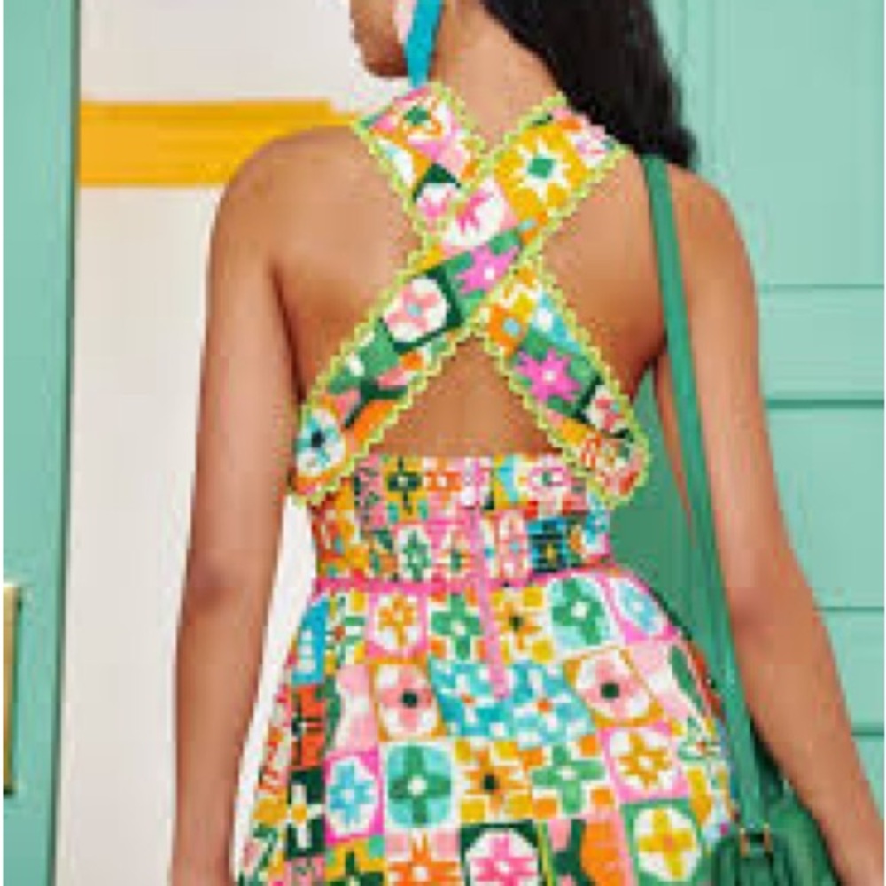 NWOT CeliaB Narmada Midi Dress - Picture 4 of 10